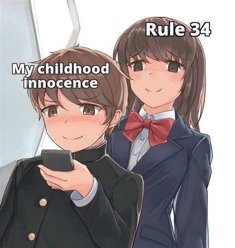 rule 34 anime girl|Rule 34 / animegirl